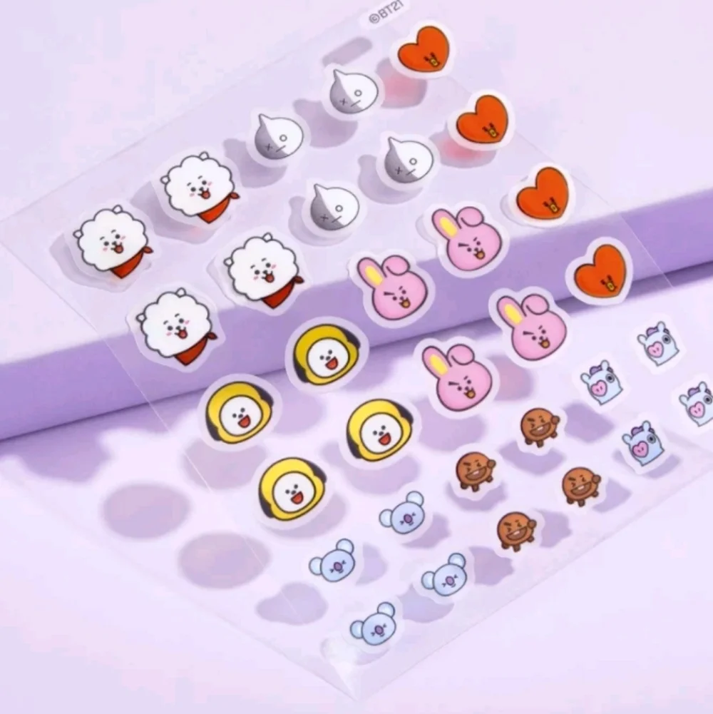 The Crème Shop BT21 Hydrocolloid Acne Patches - Pink‎